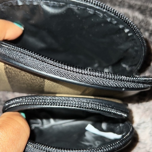 Alan Edward two piece cosmetics makeup pouch - Picture 6 of 7